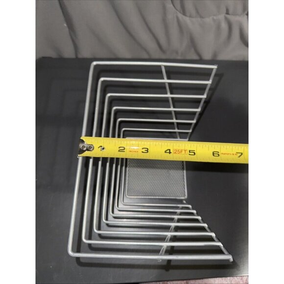 Display Rack Silver 9”L x 7”W X 7” Graduated - Picture 6 of 16